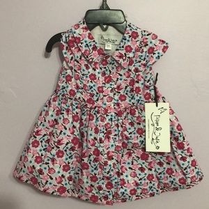 Pippa and Julie floral baby girl dress